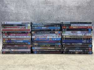 Group of DVD's & PS2 games