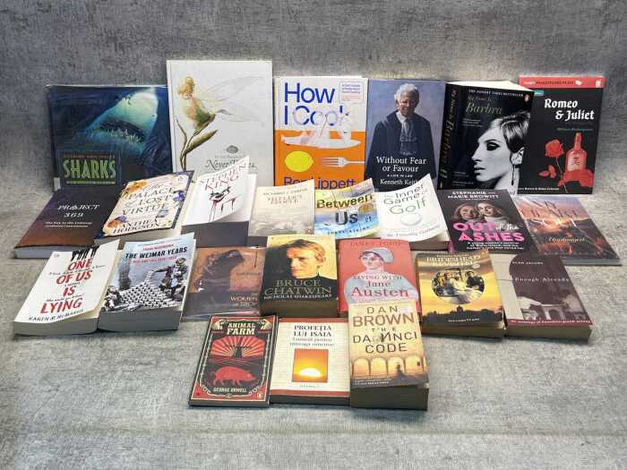 Group of books