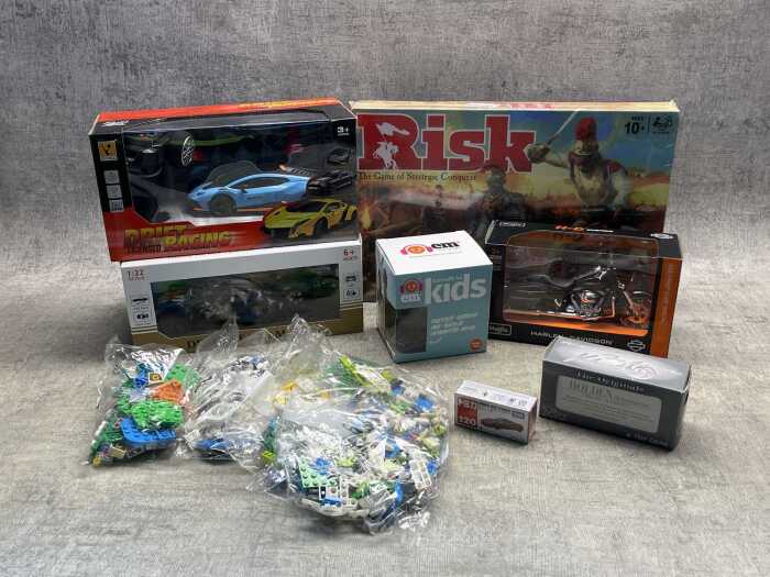 Group of Boy's toys