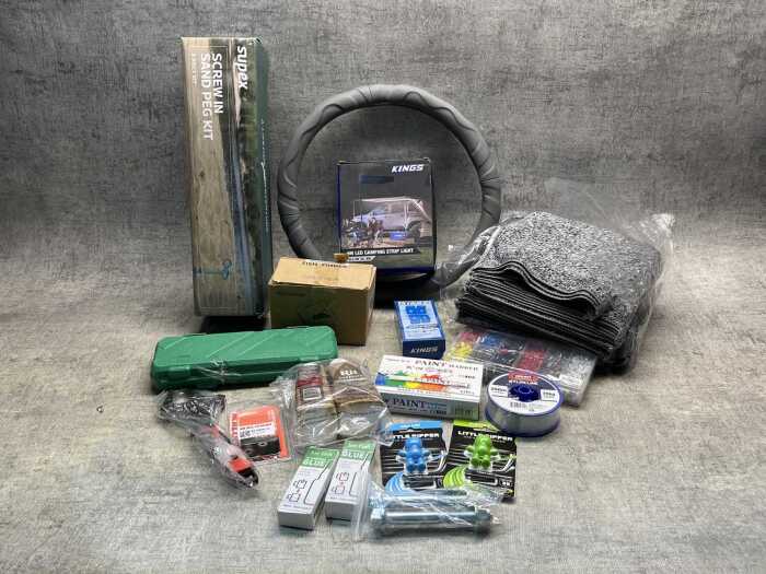 Group of garage/outdoor products