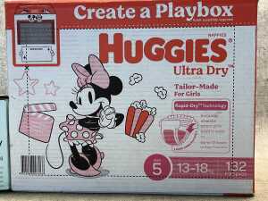 Group of nappies & baby wipes - 2