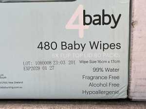 Group of nappies & baby wipes - 3