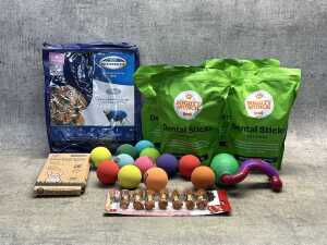 Group of pet products