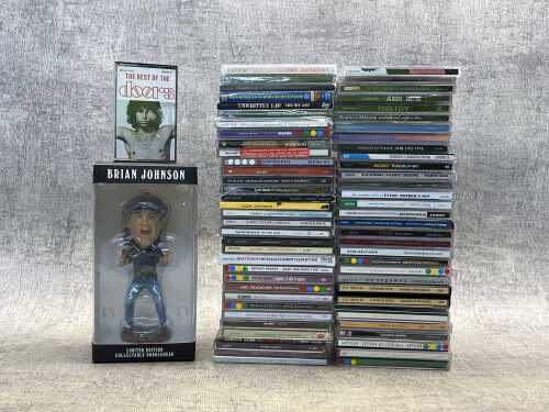 Group of CD's & memorabilia