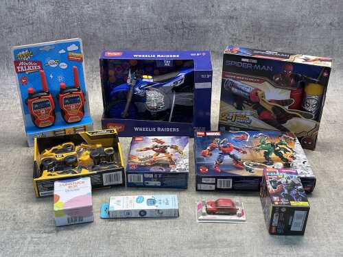 Group of Kid's toys