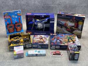 Group of Kid's toys