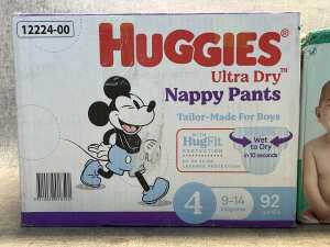 Huggies nappies & wipes - 2