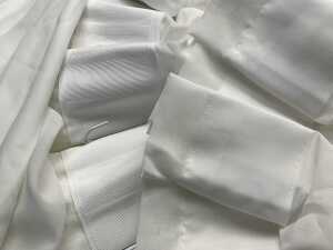 White sheer curtain - 2