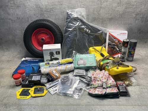 Group of garage products