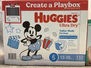 Huggies nappies and wipes - 2