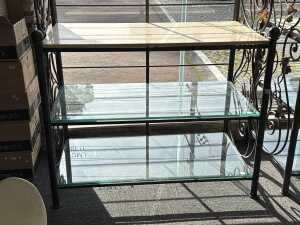 Wrought iron baker's stand (left only) - 2
