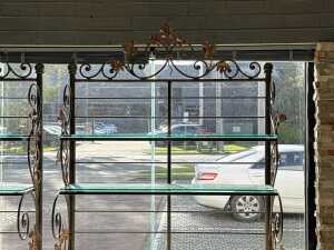 Wrought iron baker's stand (right only) - 3