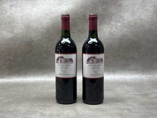 43A · Two bottles of Mount Mary Yarra Valley Quintet 1999 (RRP $275 each)