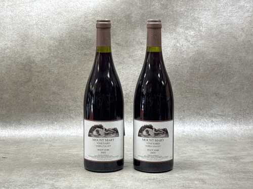 44B · Two bottles of Mount Mary Yarra Valley Pinot Noir 2005 (RRP $250 each)