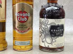 Four bottles of rum - 3