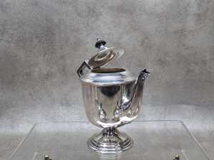Art Deco silver plated four piece tea and coffee service - 3