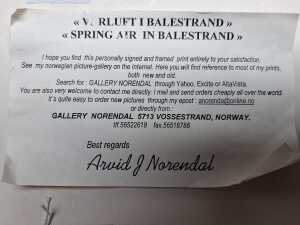 Arvid Norendal, Norweigan folk scenes (2). Pair of editioned prints on paper - 7