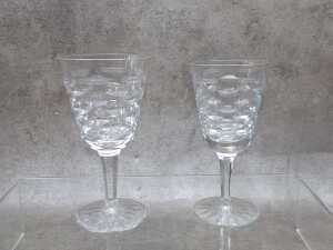 Seven assorted Waterford crystal wine glasses - 2