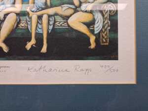 Katharina Rapp (Germany, Australia, 1950- ), The Three Disgraces, 400/500. Print on paper - 4