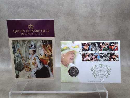 Two Queen Elizabeth collectable coins