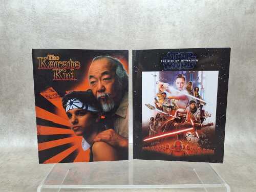 Star Wars: The Rise of Skywalker and The Karate Kid collectable stamp packs