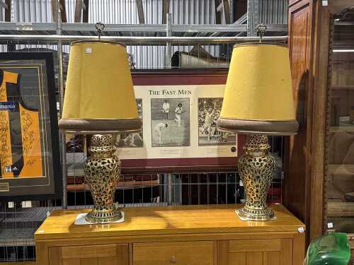 Pair of table lamps