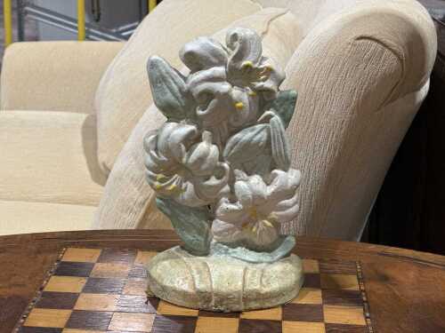 Cast iron door stop