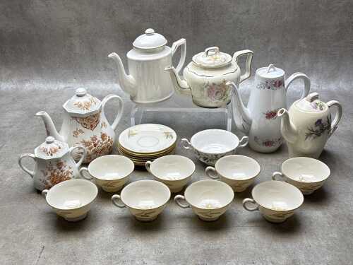 Assorted porcelain
