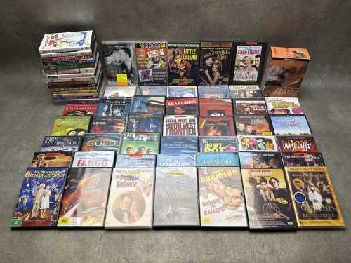 Assorted DVDs, mostly nostalgia