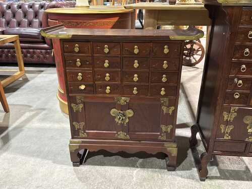 Chinese apothecary-style cabinet