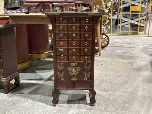 Chinese apothecary-style cabinet