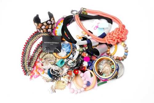A large collection of costume jewellery