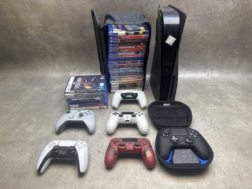 PlayStation 5 console and games