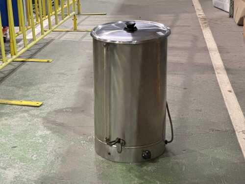Commercial grade stainless steel boiler