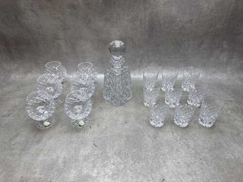 Bohemian crystal drinkware