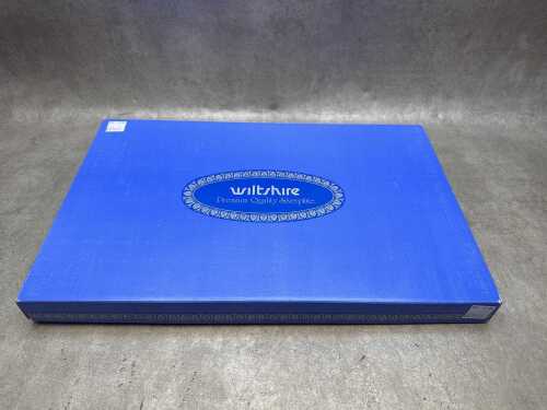 Wiltshire 'Garland' 43 piece silver plated cutlery setting