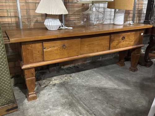 Solid timber sideboard