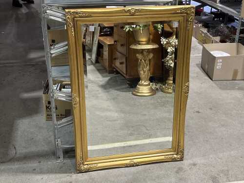 Antique style French Provincial wall mirror