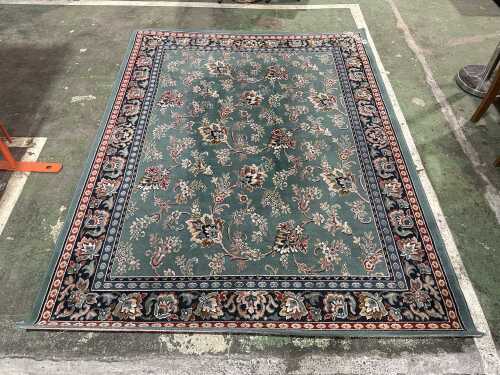 Persian style machine made rug