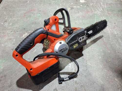 Black & decker chainsaw