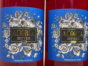 Three Acobia Bitter Vino Aperitif, 1000ml Bottles - 2