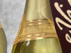 Two Bottles of Boutique Le Vin Sparkling Wine with 24K Gold leaf - 3