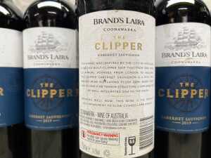 Brand's Laira The Clipper, Cabernet Sauvignon, 2019, six bottles - 3