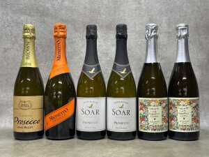 Mixed Prosecco, six bottles