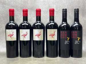Mixed Shiraz, six bottles