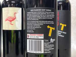 Mixed Shiraz, six bottles - 2