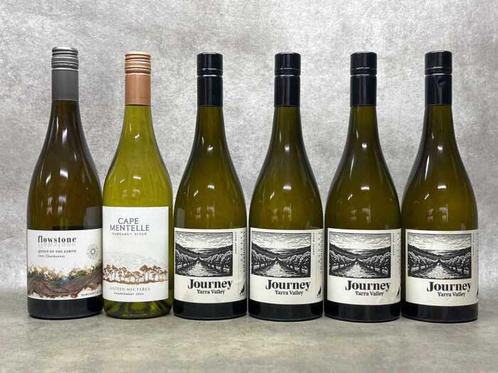 Mixed Chardonnay, six bottles