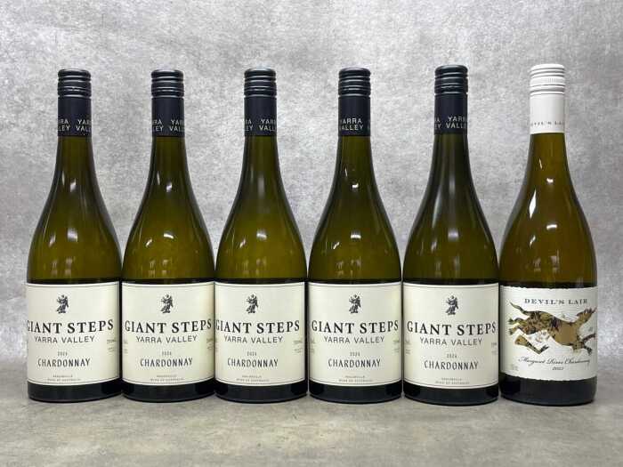 Mixed Chardonnay, six bottles