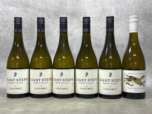 Mixed Chardonnay, six bottles