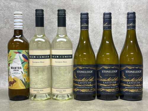 Mixed Sauvignon blanc, six bottles